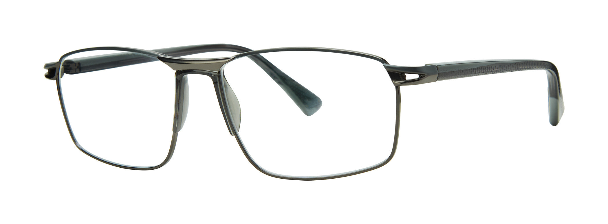 Big Mens Eyewear Club BIG WARRIOR Mens Eyeglasses, Matte Gunmetal-Grey
