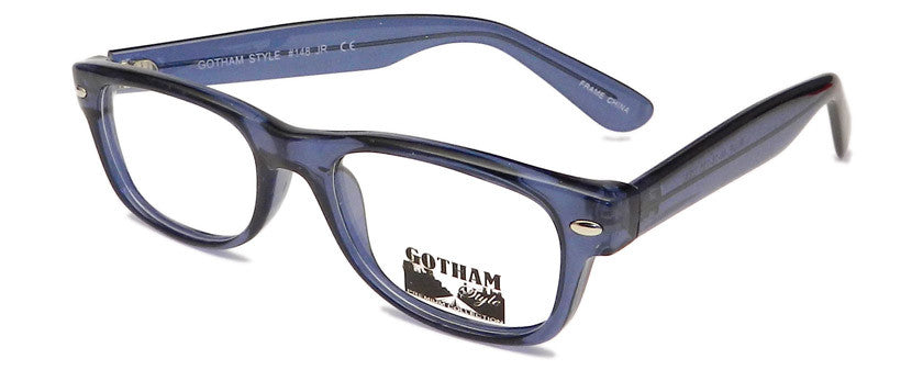 Smilen Eyewear Gotham Premium GothamStyle 148 Jr.* Eyeglasses, Blue