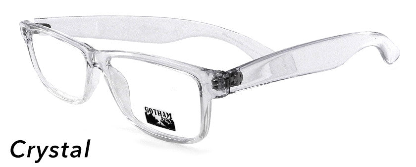 Smilen Eyewear Gotham Premium GothamStyle 182* Eyeglasses, Crystal