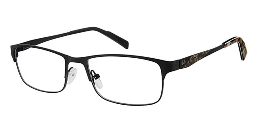 Realtree Eyewear R708 Mens Eyeglasses, Black