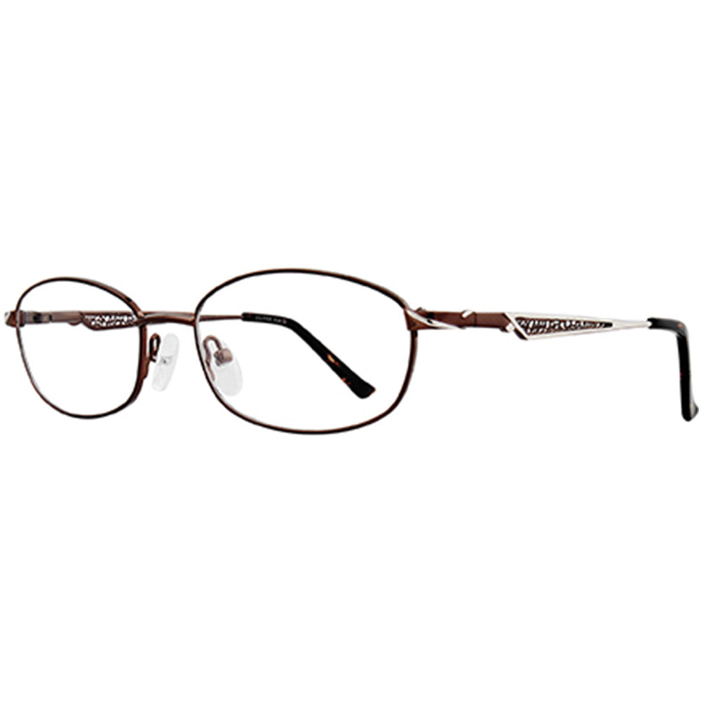 Buxton by EyeQ BX300 Ladies Eyeglasses, Coffee