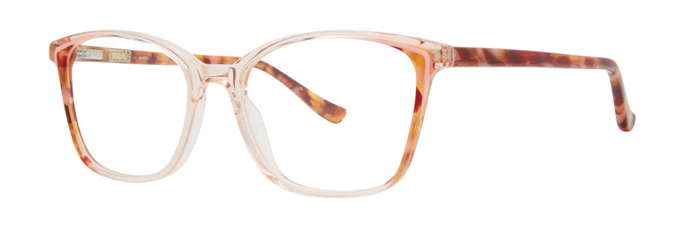 Kensie Eyewear Finesse Full Frame Ladies Eyeglasses, Crystal Nude