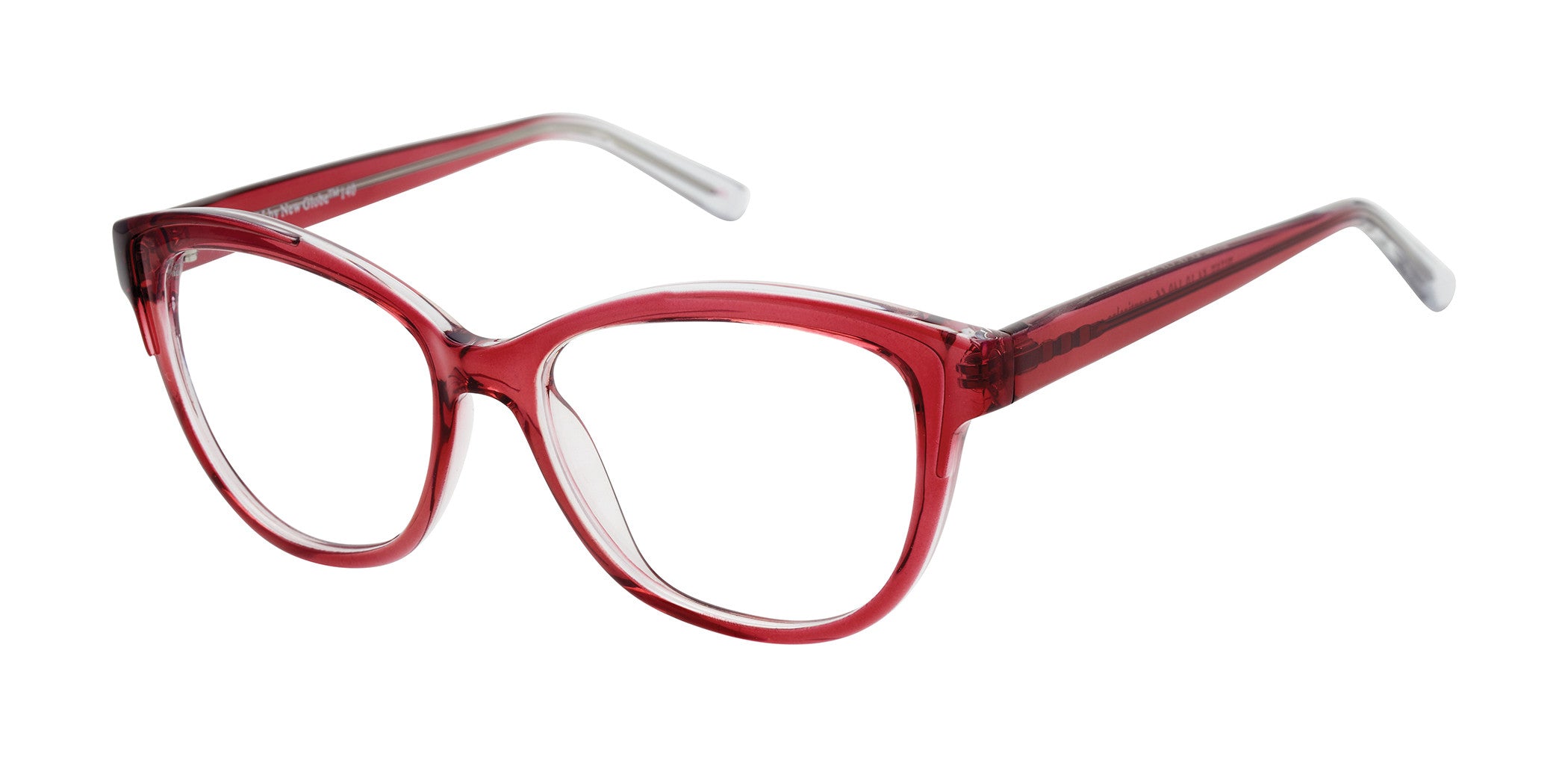 New Globe L4105 Ladies Eyeglasses, WINE