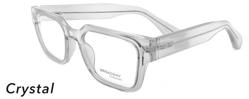 Smilen Eyewear Broadway Broadway Flex+ 23 Eyeglasses, Crystal