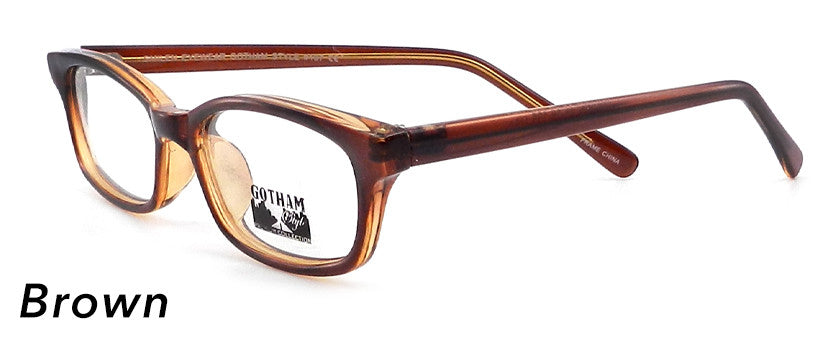 Smilen Eyewear Gotham Premium GothamStyle 197 Eyeglasses, Brown