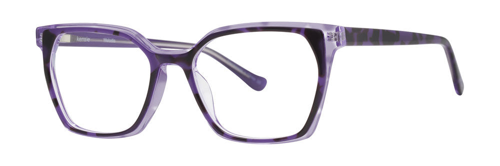 Kensie Eyewear Melodic Full Frame Ladies Eyeglasses, Plum Tortoise