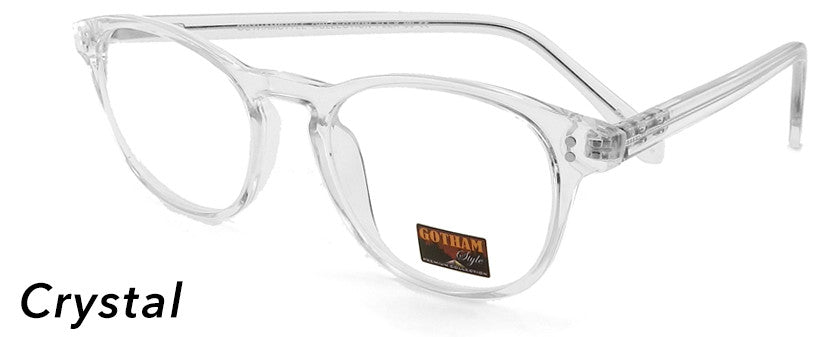 Smilen Eyewear Gotham Flex GothamStyle Flex 69 Eyeglasses, Crystal