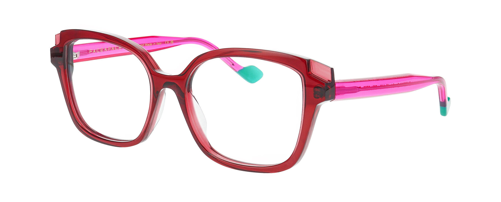 Face a Face CHROMA 2 Full Frame Ladies Eyeglasses, 0283 TRANSPARENT EGGPLANT