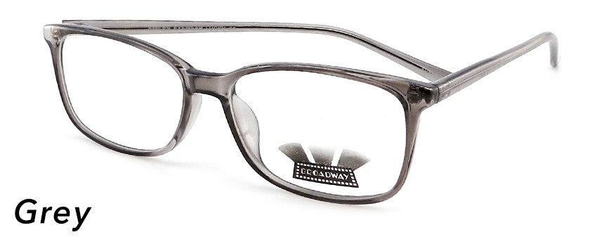 Smilen Eyewear Broadway Broadway Lucky Eyeglasses, Grey