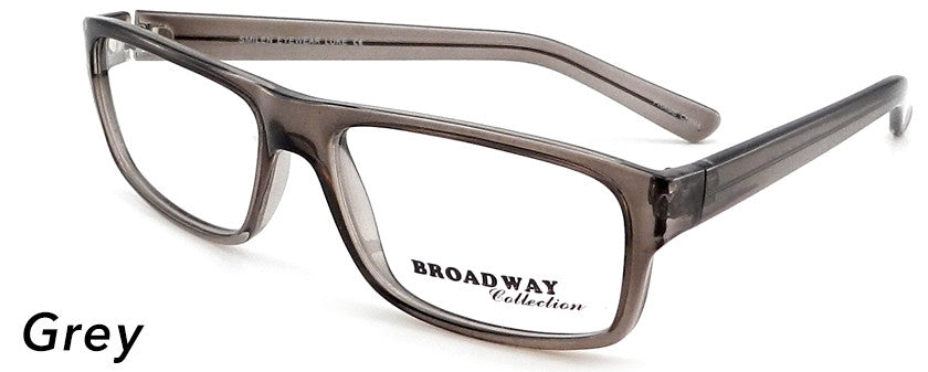 Smilen Eyewear Broadway Broadway Luke Eyeglasses, Grey