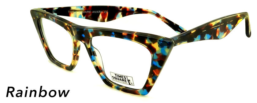 Smilen Eyewear Times Square Times Square Amara Eyeglasses, Rainbow