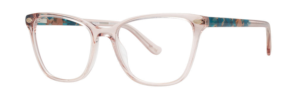Kensie Eyewear Blossom Full Frame Ladies Eyeglasses, Soft Feather