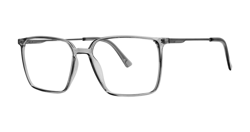 Big Mens Eyewear Club BIG RIVER Mens Eyeglasses, Grey-Gunmetal