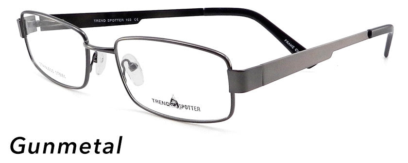 Smilen Eyewear Trend Spotter Trend Spotter 103 Eyeglasses, Gunmetal
