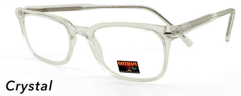 Smilen Eyewear Gotham Flex GothamStyle Flex 70 Eyeglasses, Crystal