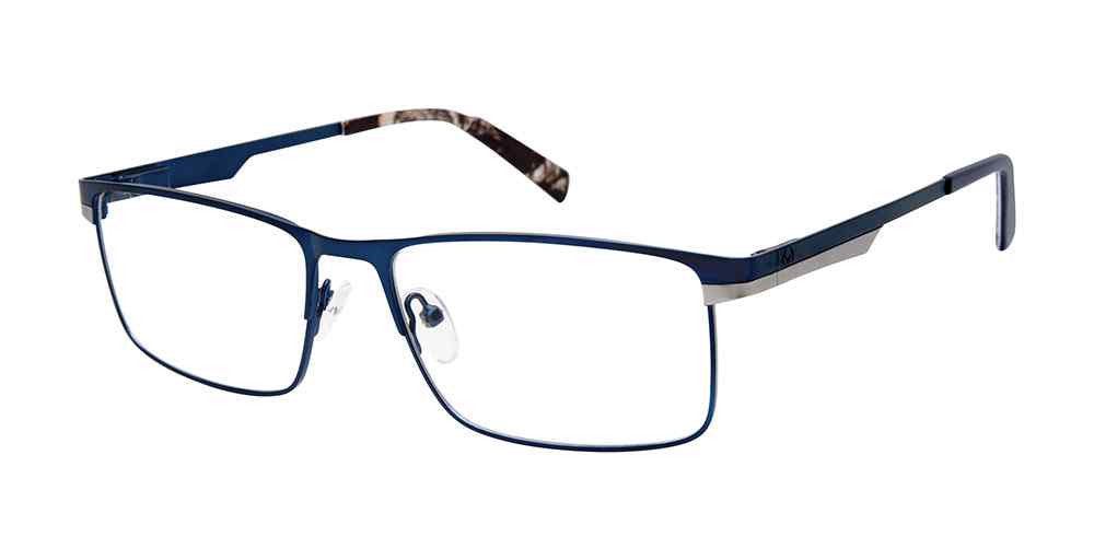 Realtree Eyewear R736 Full Frame Mens Eyeglasses, BLU