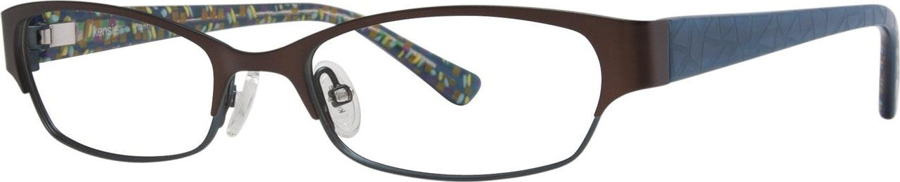 Kensie Eyewear Frantic Ladies Eyeglasses, Brown