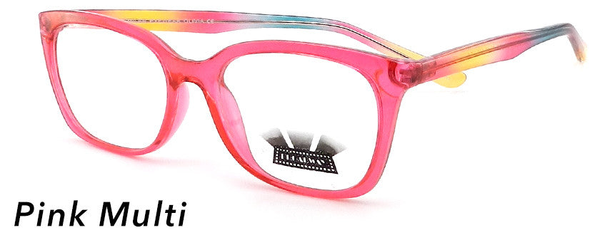 Smilen Eyewear Broadway Broadway Olivia Eyeglasses, Pink Multi