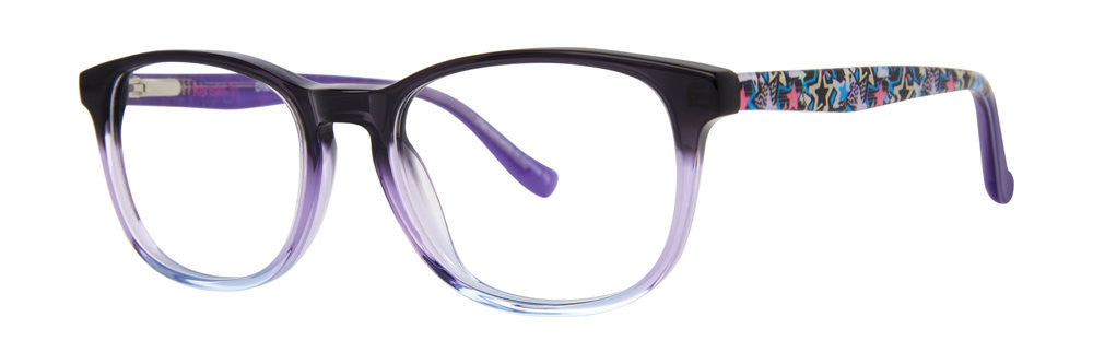 Kensie Eyewear Dilemma Full Frame Ladies Eyeglasses, Purple Fade