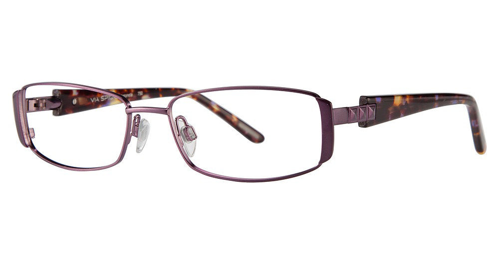 Via Spiga Antonella Full Frame Ladies Eyeglasses, 750 Eggplant