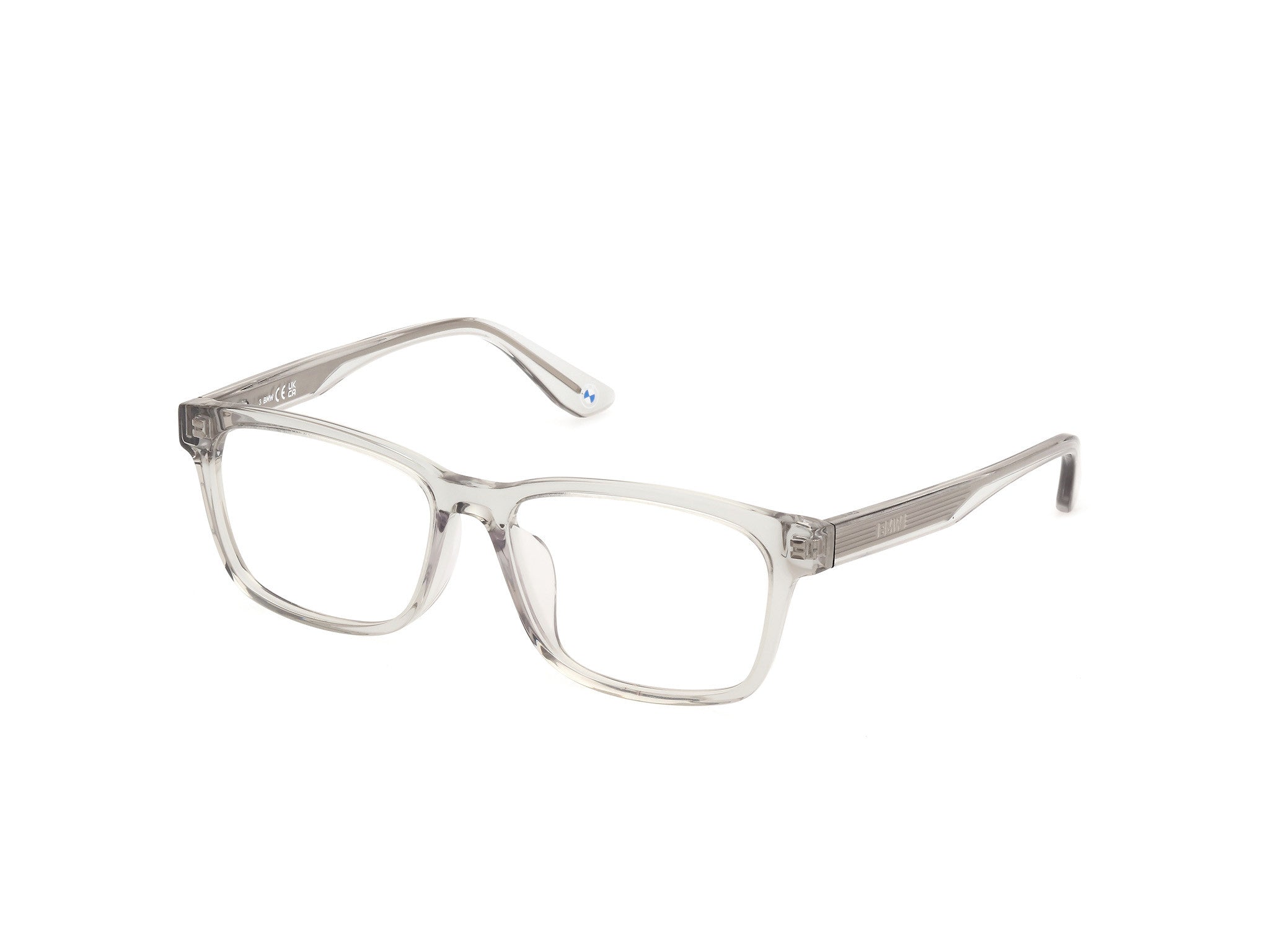 BMW Eyewear BW5081-H Mens Eyeglasses, 020 - Shiny Grey - Shiny Grey