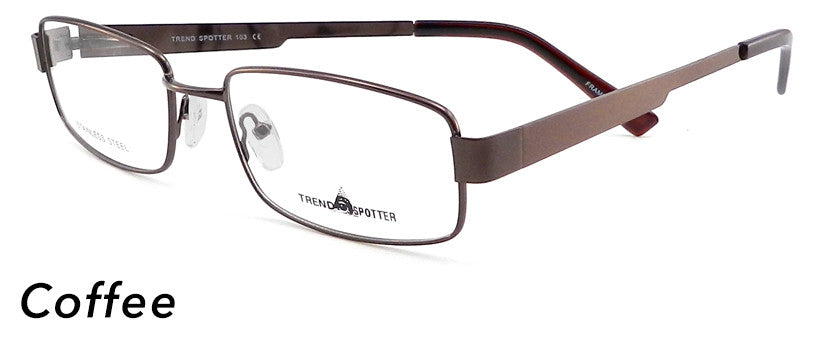 Smilen Eyewear Trend Spotter Trend Spotter 103 Eyeglasses, Coffee