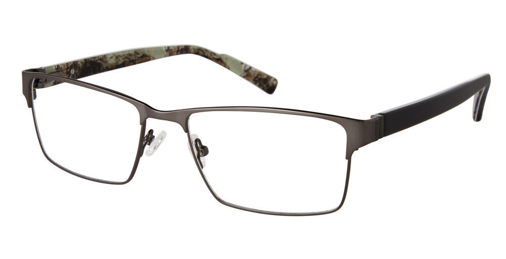 Realtree Eyewear R743 Full Frame Mens Eyeglasses, GUN