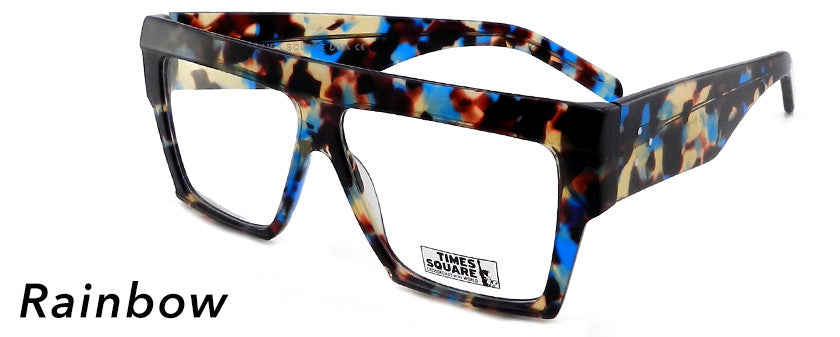 Smilen Eyewear Times Square Times Square Diva Eyeglasses, Rainbow
