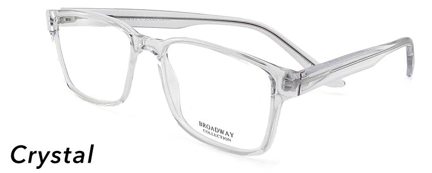 Smilen Eyewear Broadway Broadway Perry Eyeglasses, Crystal