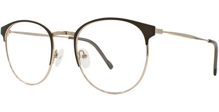 Match Eyewear 191 Full Frame Mens Eyeglasses, BRN-GLD