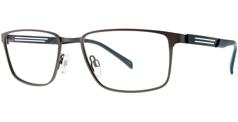 Match Eyewear 184 Mens Eyeglasses, MLGUN-MTEAL