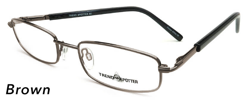 Smilen Eyewear Trend Spotter Trend Spotter 95 Eyeglasses, Brown