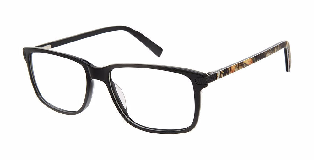Realtree Eyewear R740 Full Frame Mens Eyeglasses, BLK
