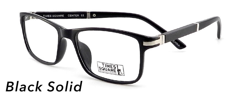 Smilen Eyewear Times Square Times Square Center Eyeglasses, Black Fade