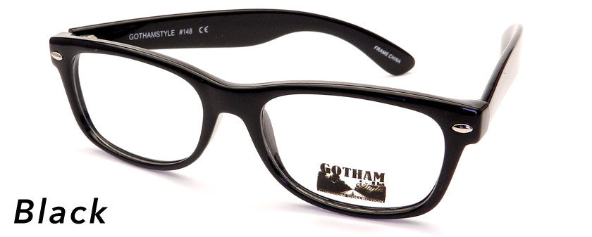 Smilen Eyewear Gotham Premium GothamStyle 148* Eyeglasses, Black-Tortoise