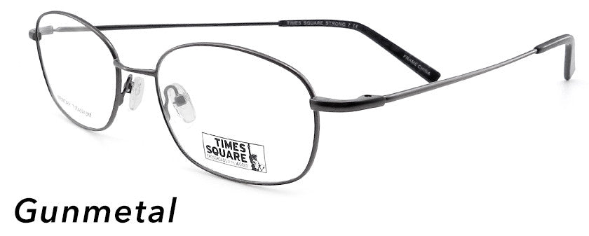 Smilen Eyewear Times Square Times Square Strong 07 Eyeglasses, Gunmetal