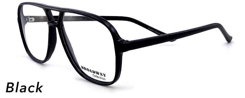 Smilen Eyewear Broadway Broadway Ben Eyeglasses, Black