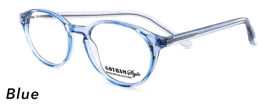 Smilen Eyewear Gotham Premium GothamStyle 241 Eyeglasses, Blue