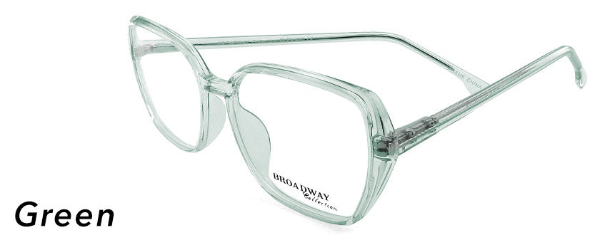 Smilen Eyewear Broadway Broadway Flex 20 Eyeglasses, Green