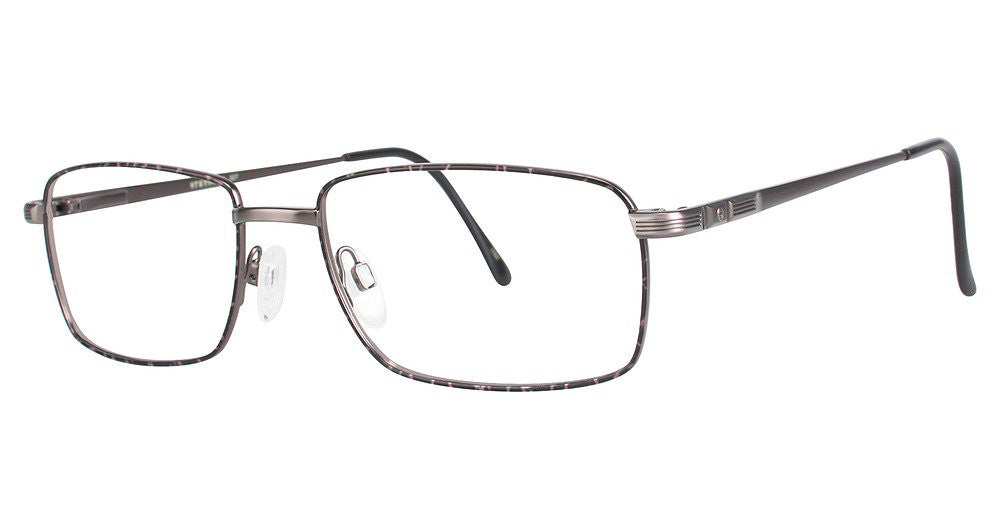 Stetson Eyewear Stetson 327 Full Frame Mens Eyeglasses, 058 Gunmetal