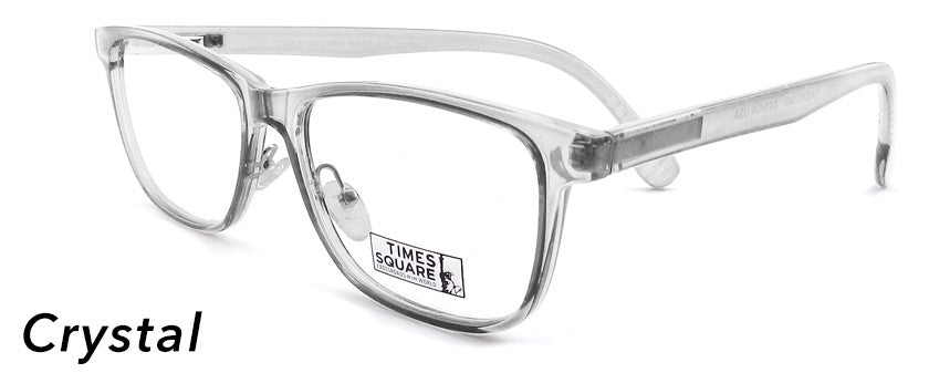 Smilen Eyewear Times Square Times Square Easy Fit 2 Eyeglasses, Crystal