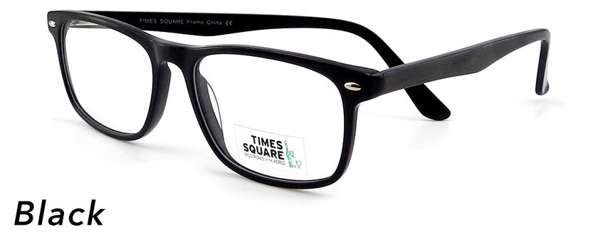 Smilen Eyewear Times Square Times Square Next Eyeglasses, Black
