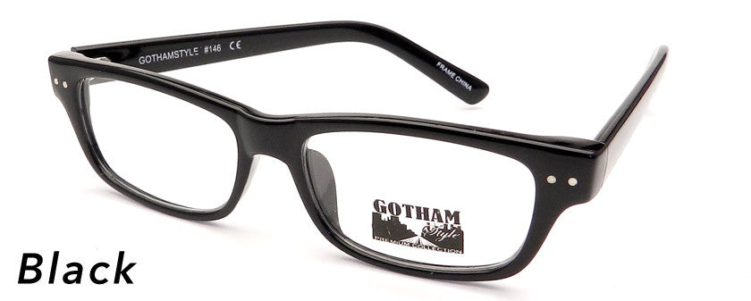Smilen Eyewear Gotham Premium GothamStyle 146* Eyeglasses, Black