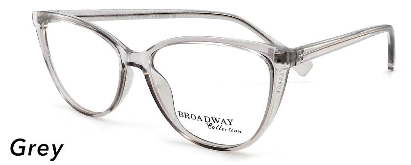 Smilen Eyewear Broadway Broadway Carmen Eyeglasses, Grey