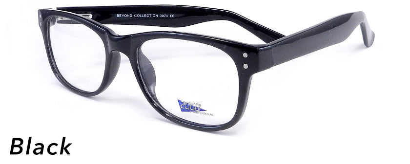 Smilen Eyewear 2000 & Beyond 2000 &amp; Beyond 3074* Eyeglasses, Black
