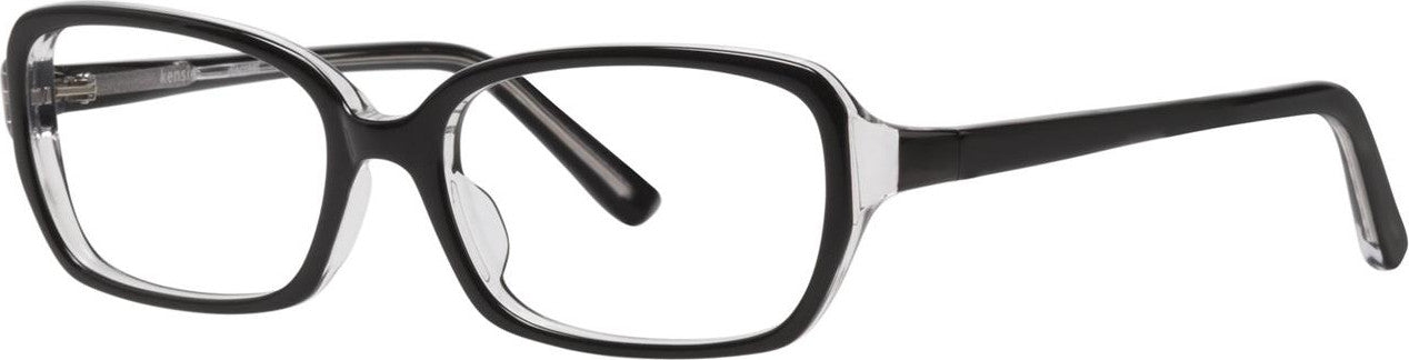 Kensie Eyewear Discreet Ladies Eyeglasses, Black