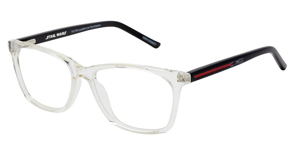 Disney Eyewear STAR WARS STE207R Mens Eyeglasses, CRYSTAL-BLACK