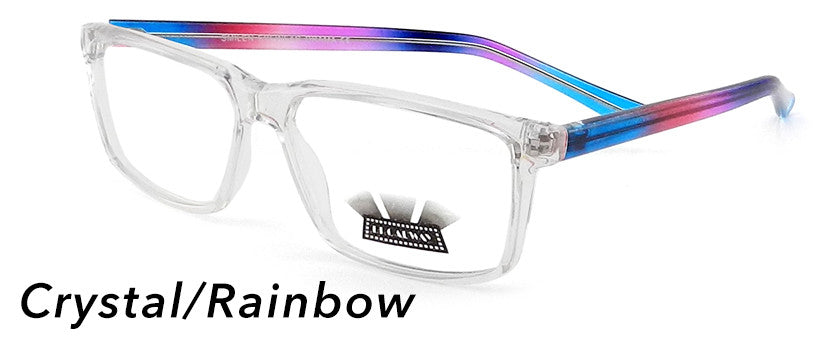 Smilen Eyewear Broadway Broadway Drama* Eyeglasses, Crystal Rainbow