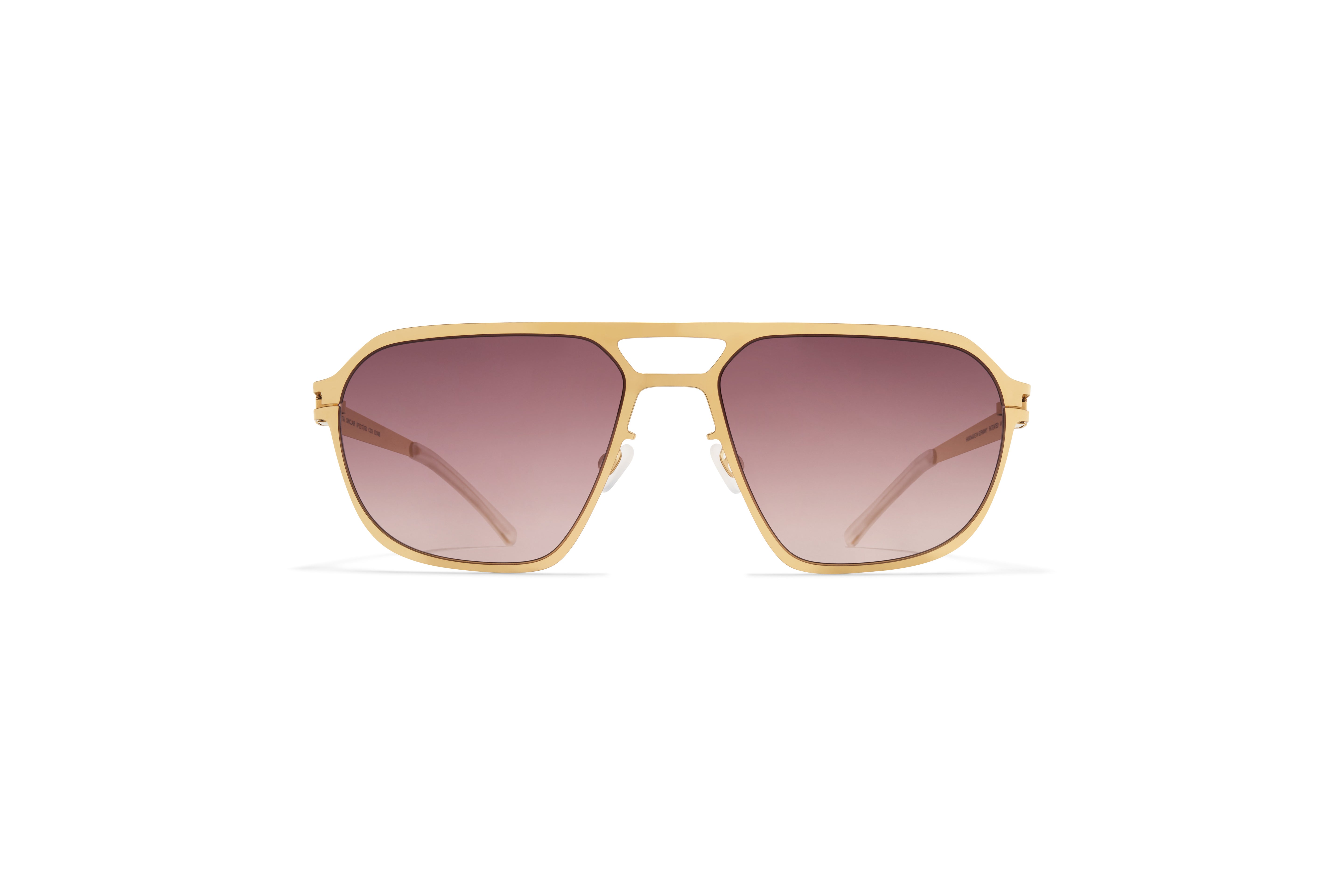Mykita SINCLAIR Mens Sunglasses, Glossy Gold