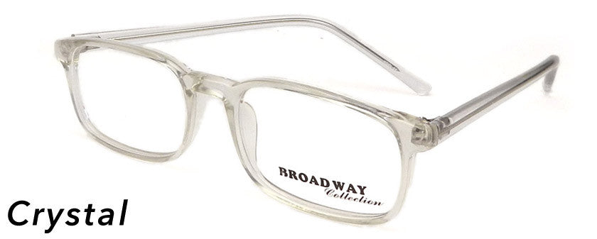 Smilen Eyewear Broadway Broadway Kool Eyeglasses, Crystal